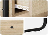 Console Table Sonoma Oak 80 x 40 x 75 cm Engineered Wood 8007546