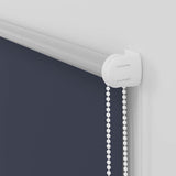 Roller blind blackout 144.4x230 cm Fabric Width 140 cm marine 240172