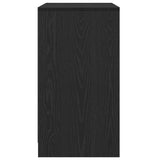 Sideboard Black Oak 70x41x75 cm Engineered Wood 862082
