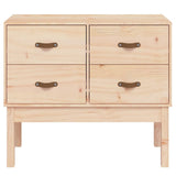 Console Cabinet 90x40x78 cm Solid Wood Pine 821739