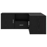 Corner Cabinet Black Oak 200 x 40 x 45 cm Engineered Wood 3446639