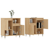 Sideboards 2 pcs Sonoma Oak Engineered Wood 3190120