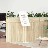 Trade Show Displays 2 pcs White 26.5 x 26.5 x 150 cm Steel 3407638