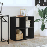 Bookcase Black 68,5x32x68,5 cm Engineered Wood 852826