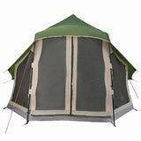 Tipi Tent with Roof Green 404 x 370 x 270 cm Taffeta 42000963