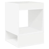 End Table 2 pcs White 40 x 40 x 56 cm Engineered Wood 890945