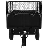 145813 Tipping Trailer for Lawn Mower 300 kg Load