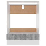 Oven Cabinet Lyon Grey Sonoma 60x46x81.5 cm Engineered Wood 825835