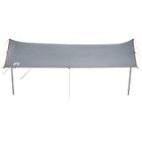 Camping Tarp Orange 460x305x210 cm Waterproof 94690