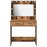 Dressing Table Old Wood 78.5 x 41 x 135 cm Engineered Wood 865035