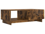 Coffee Table Smoked Oak 90 x 50 x 40 cm Engineered Wood 894040