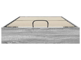 Ottoman Bed Frame Grey Sonoma 80.5 x 200 cm Engineered Wood 3409266
