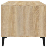 Coffee Table Sonoma Oak 90x49x45 cm Engineered Wood 819623