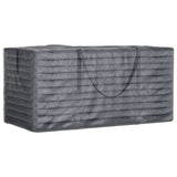 Garden Cushion Storage Bags 2 pcs Black 150x75x75 cm Polyethylene 3155397