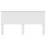 Headboard White 100 cm Engineered Wood 887593