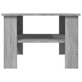 Coffee Table Grey Sonoma 60x60x42 cm Engineered Wood 815265