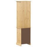 Bathroom Cabinet Corona 50x40x185 cm Solid Wood Pine 4002792
