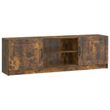 TV Cabinet Smoked Oak 150 x 31 x 47 cm Engineered Wood 895840