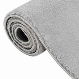Washable Rug Soft Shaggy 160x230 cm Anti Slip Grey 342194