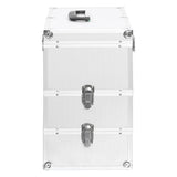 Make-up Case 37x24x40 cm Silver Aluminium 91839