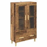 Highboard with Drawer Old Wood 70 x 31 x 115 cm Engineered Wood 880851