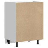 Sink Base Cabinet Kalmar Sonoma Oak 60x46x81.5 cm Engineered Wood 853440