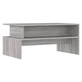 Coffee Table Grey Sonoma 90x55x42.5 cm Engineered Wood 834284
