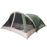 Family Tent Cabin 6-Person Green Waterproof 94746