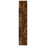 Slim Storage Cabinet Smoked Oak 45x42.5x225 cm Engineered Wood 3281291