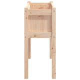 Garden Planter with Legs 110x31x70 cm Solid Wood Pine 837564