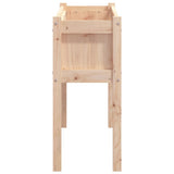 Garden Planter with Legs 110x31x70 cm Solid Wood Pine 837564