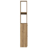 Bathroom Cabinet Artisan Oak 25x25x170 cm Engineered Wood 856653