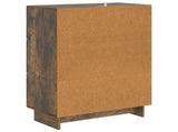 Sideboard Smoked Oak 66 x 34.5 x 90 cm Engineered Wood 893940