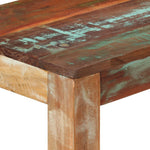 ZNTS Console Table 110x35x76 cm Solid Reclaimed Wood 337271