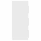 Laundry Cabinet with Storage with Door White Engineered wood 3422792