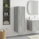 Wall-mounted Bathroom Cabinet Grey Sonoma 33 x 34.5 x 60 cm 890668
