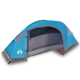 Camping Tent Dome 1-Person Blue Waterproof 94560