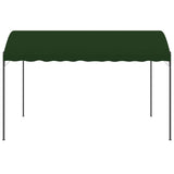 Gazebo 4 x 3 x 2.6 m Green Polyester and Steel 42030529