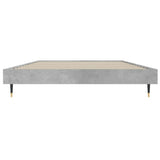 Bed Frame without Mattress Concrete Grey 90x200 cm 832169