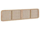 Headboard with Headboard Natural 180 x 55x 3 cm Rattan 42011566
