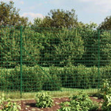 Wire Mesh Fence with Spike Anchors Green 1.6x25 m 154124
