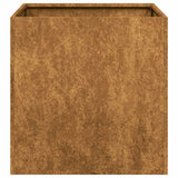 Planter Rusty 40x40x40 cm Weathering Steel 860667