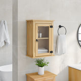 Bathroom Wall Cabinet Corona 45x27x64.5 cm Solid Wood Pine 4013401