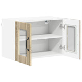 Wall Glass Cabinet LUCCA Sonoma Oak 60 x 31 x 40 cm 884969