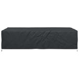 Furniture Cover Plain Black 305 x 190 x 85 cm 420D 4105862