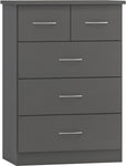 ZNTS Nevada 3+2 Drawer Chest 100-102-149