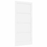 Interior Door ORKDAL White 93 x 202 cm Plywood 4102676