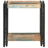 ZNTS Side Table 40x30x40 cm Solid Reclaimed Wood 320684