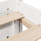 Bed Frame with Headboard without Mattress White 100x200 cm 3306759
