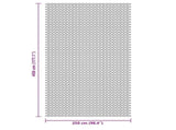 Tent Carpet Anthracite 4.5x2.5 m 4008447
